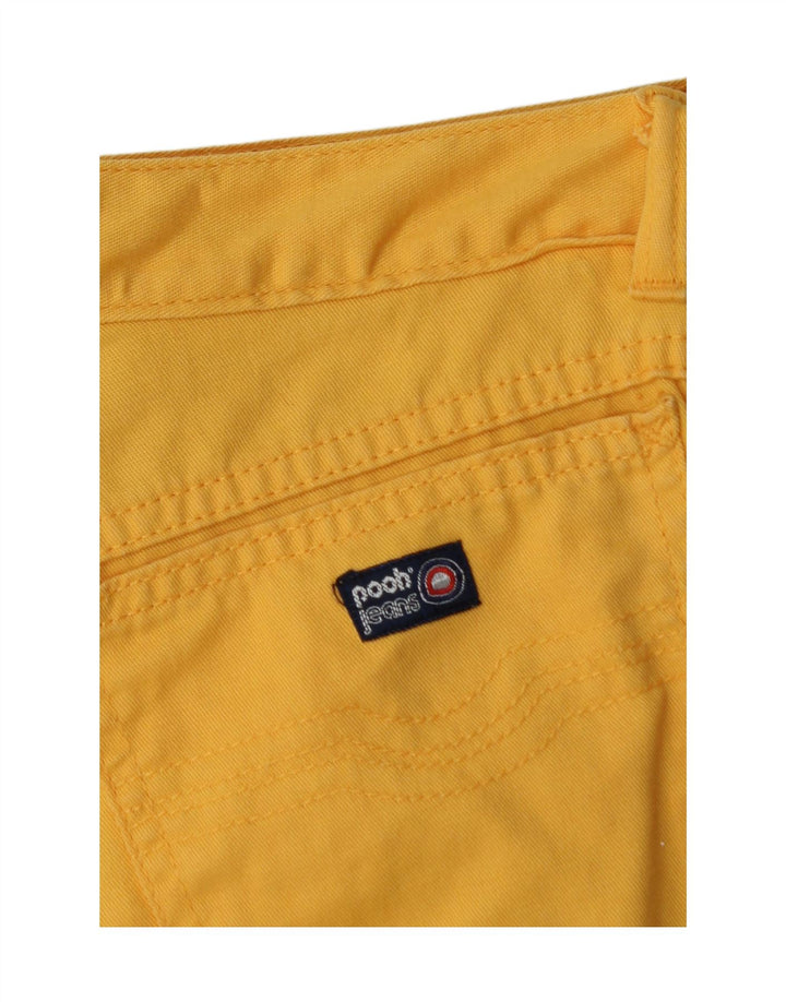 Calça casual feminina POOH W30 L29 amarela