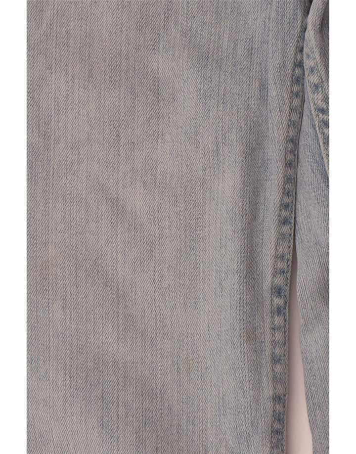 Lee Womens Maddox Slim Jeans W28 L33 Azul Algodão