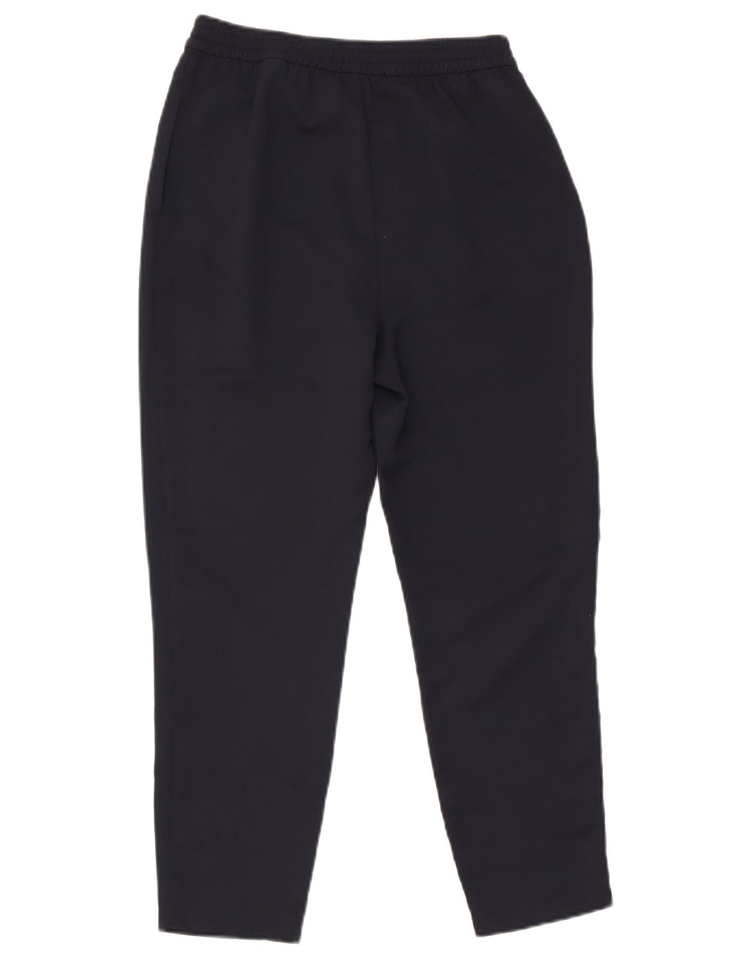 Calça de treino feminina Zara UK 6 XS azul marinho poliéster