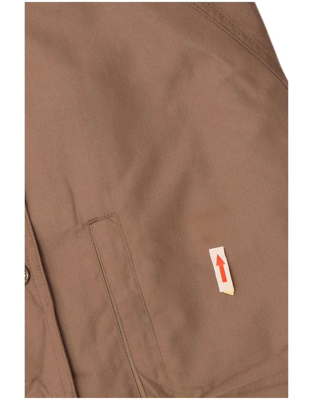 Jaqueta utilitária feminina EDDIE BAUER UK 16 grande poliéster bege