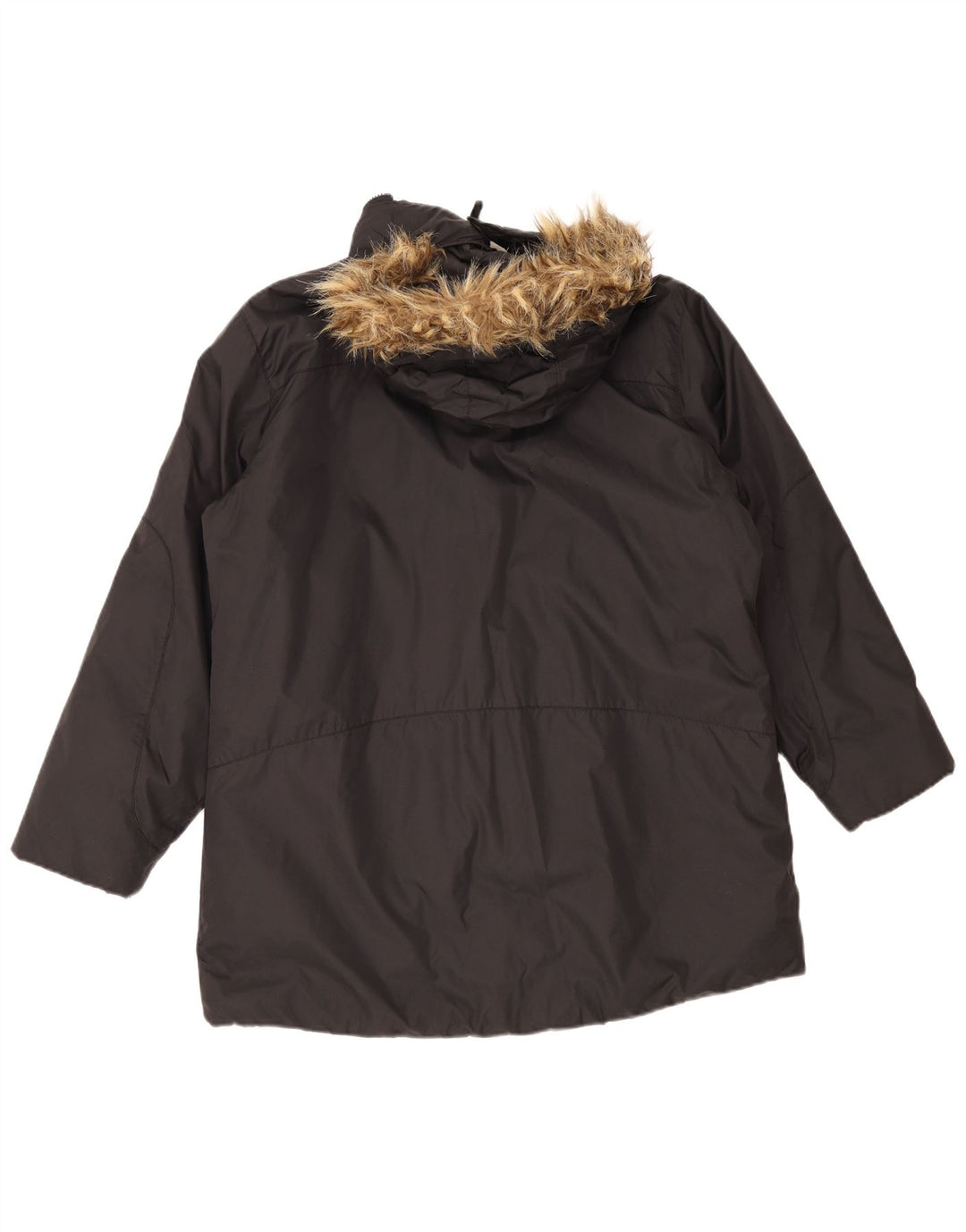 Jaqueta parka feminina com capuz Helly Hansen UK 18 XL preto poliamida