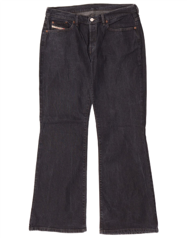 Jeans feminino diesel queimado W34 L32 algodão azul marinho