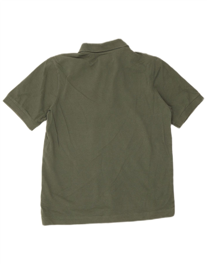 Camisa polo masculina Kappa pequena algodão verde