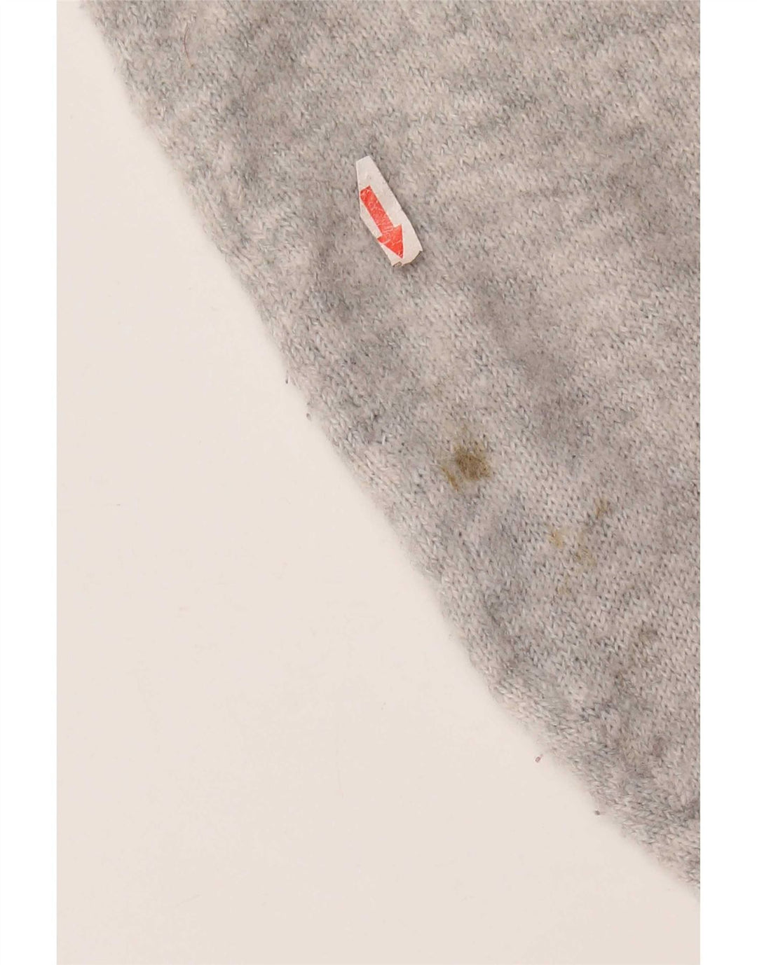 Suéter feminino Marks & Spencer com gola redonda Reino Unido 16 grande cinza