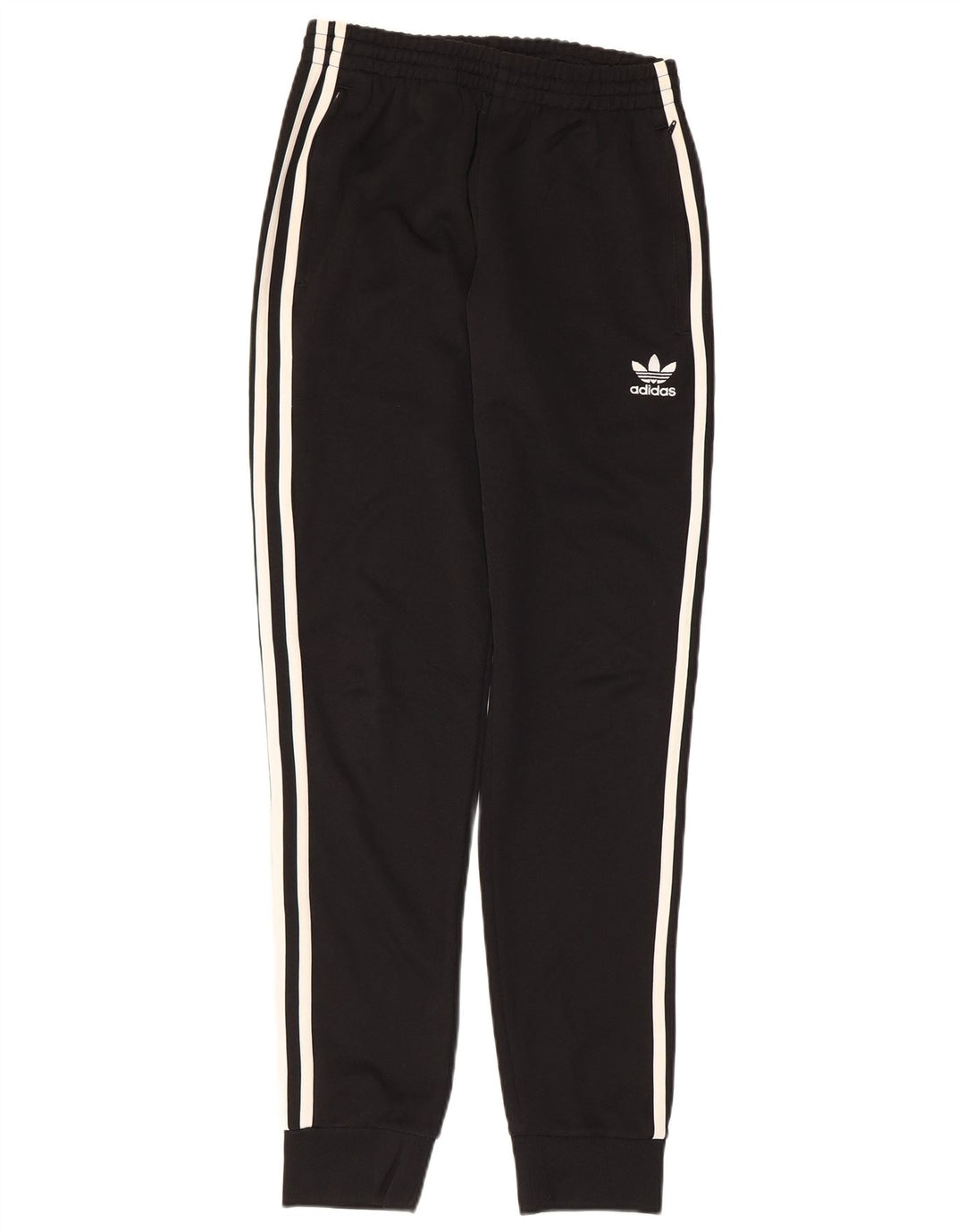 Adidas Mens Treino Calças Joggers Pequeno Poliéster Preto