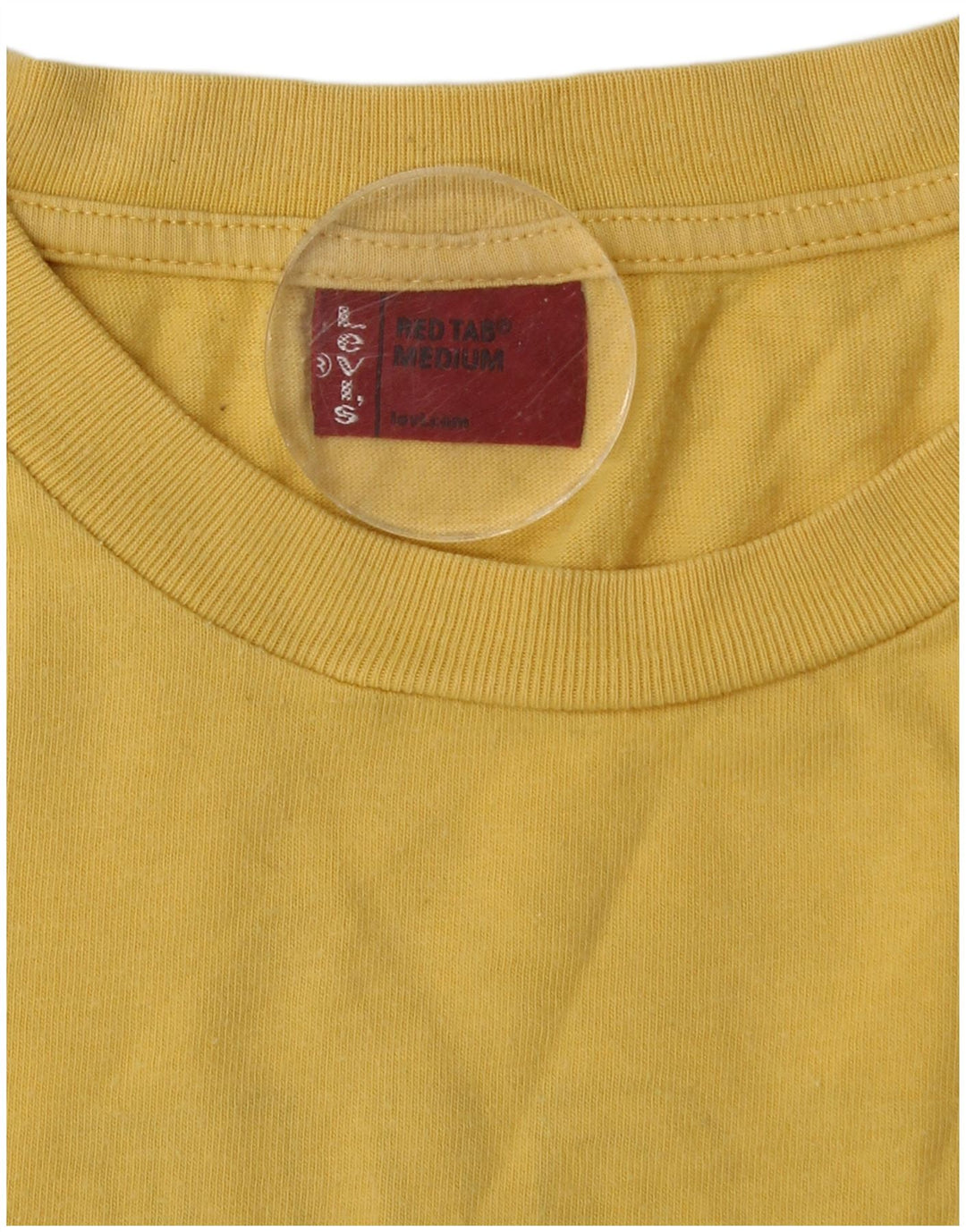 Camiseta gráfica masculina Levi's Top amarelo médio