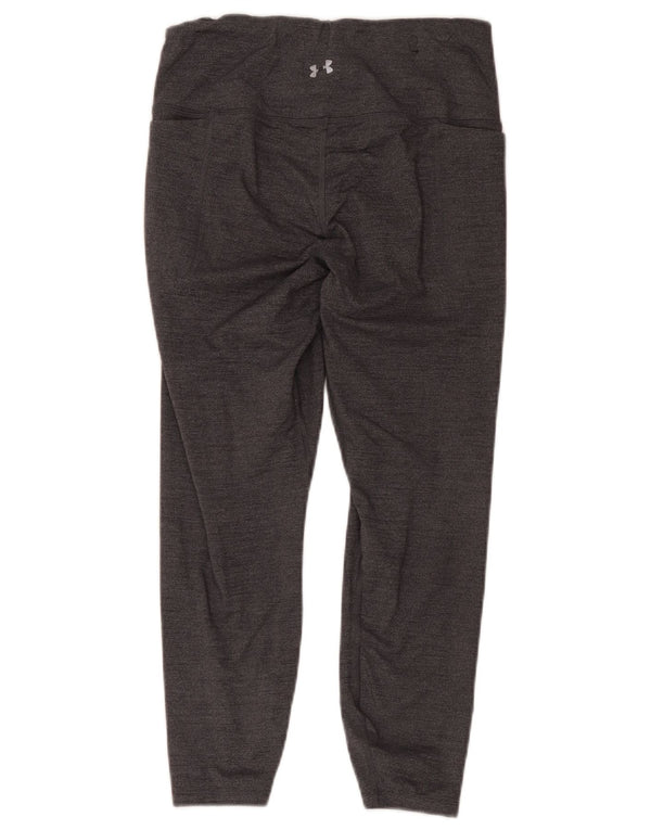 Under Armour Mulheres Capri Leggings UK 12 Médio Cinza