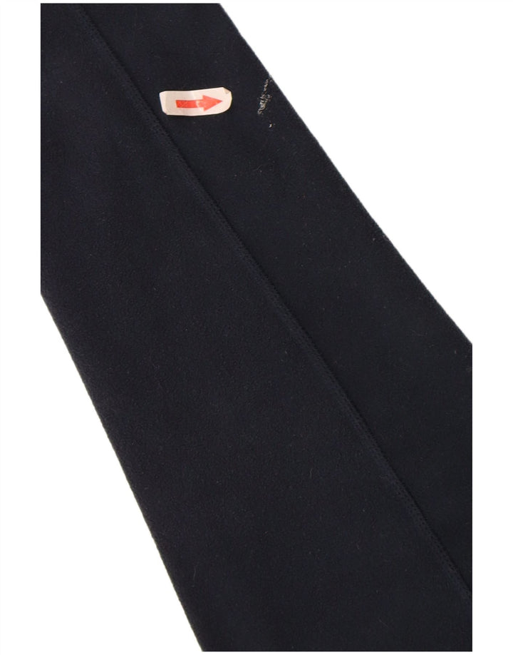 Berghaus Suéter masculino de lã com zíper e gola pequena azul marinho poliéster