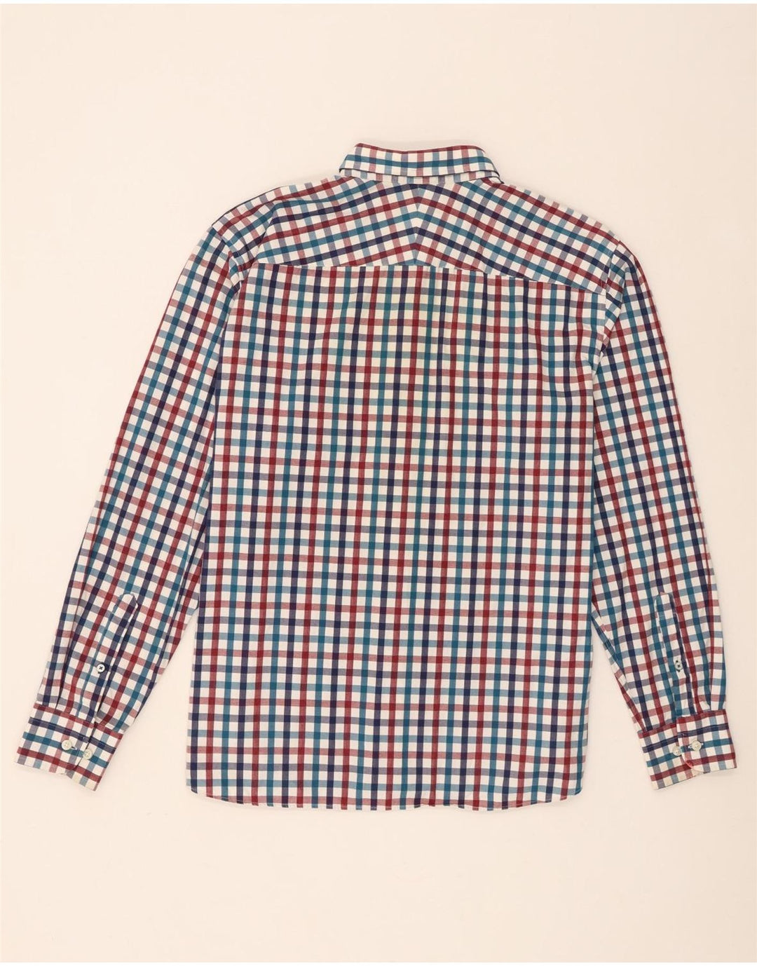 Camisa masculina Blue Harbor da Marks & Spencer XL multicolorida guingão