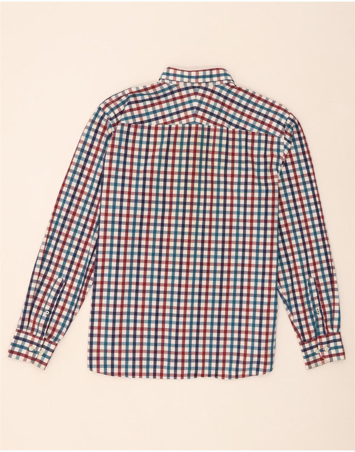 Camisa masculina Blue Harbor da Marks & Spencer XL multicolorida guingão