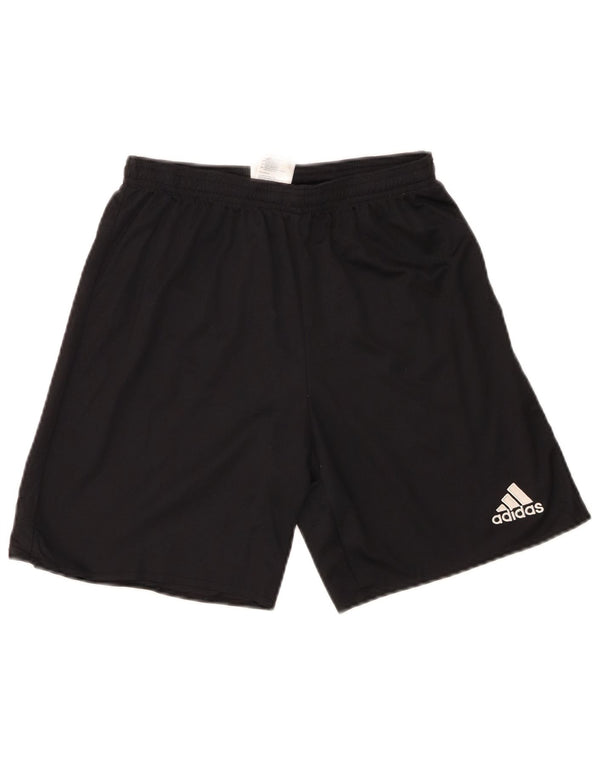 Calções desportivos Adidas Boys Climalite 15-16 anos preto poliéster