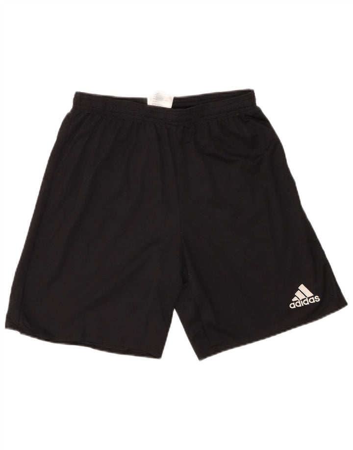 Calções desportivos Adidas Boys Climalite 15-16 anos preto poliéster