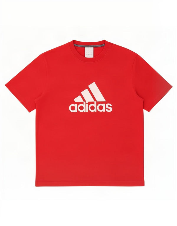 Adidas Mens Graphic T-Shirt Top XL Algodão Rosa