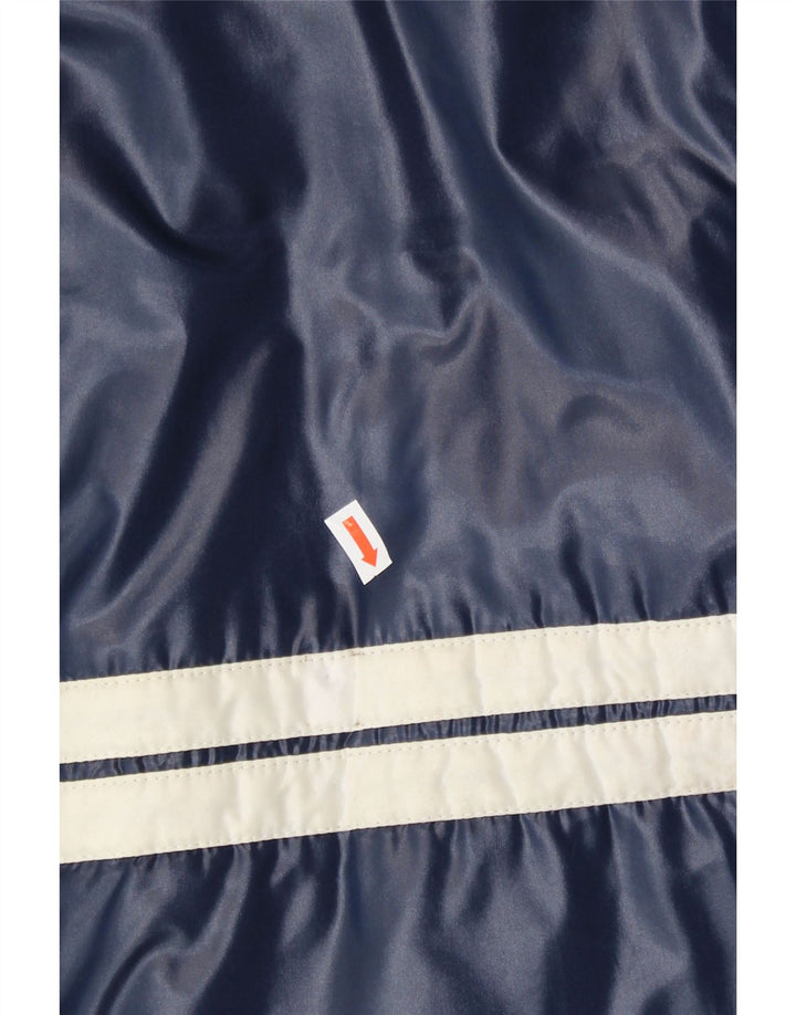 Casaco masculino acolchoado com capuz VINTAGE IT 52 XL azul marinho