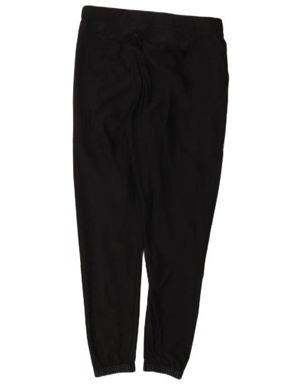 Under Armour Mens Fitted Joggers Chino Calças Grande W34 L31 Preta