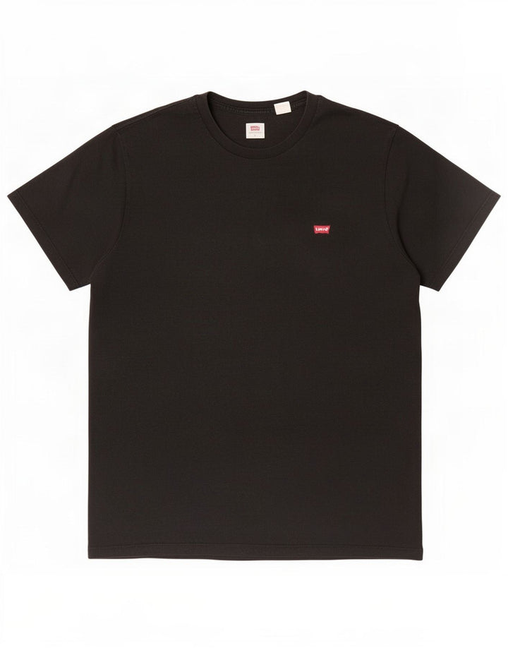 Camiseta masculina Levi's grande algodão preto