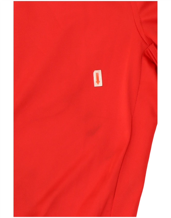 Calça de treino masculina Diadora médio vermelho colorblock poliéster