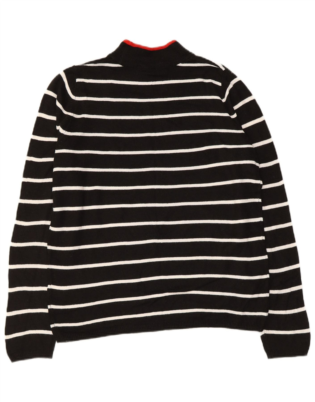 MARKS & SPENCER Suéter feminino com gola tartaruga Reino Unido 10 pequeno preto