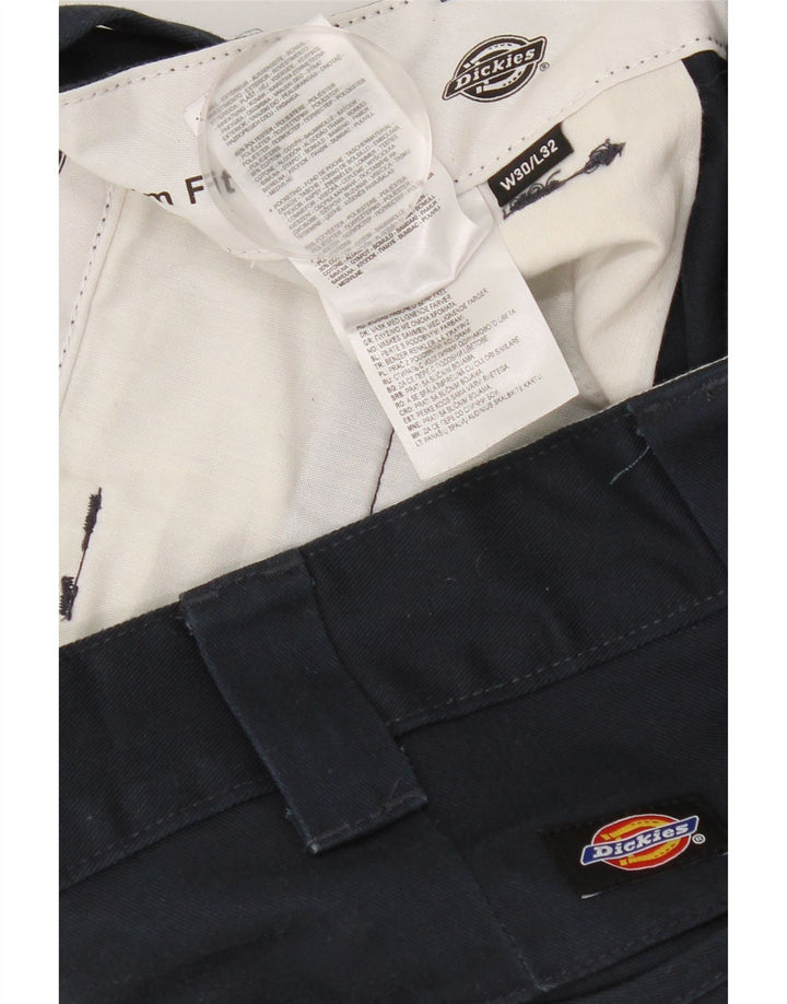 Calça Chino masculina DICKIES Slim Fit W30 L26 poliéster azul marinho