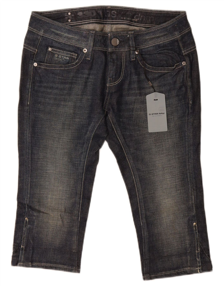 Jeans Capri feminino G-Star W28 L17 algodão azul