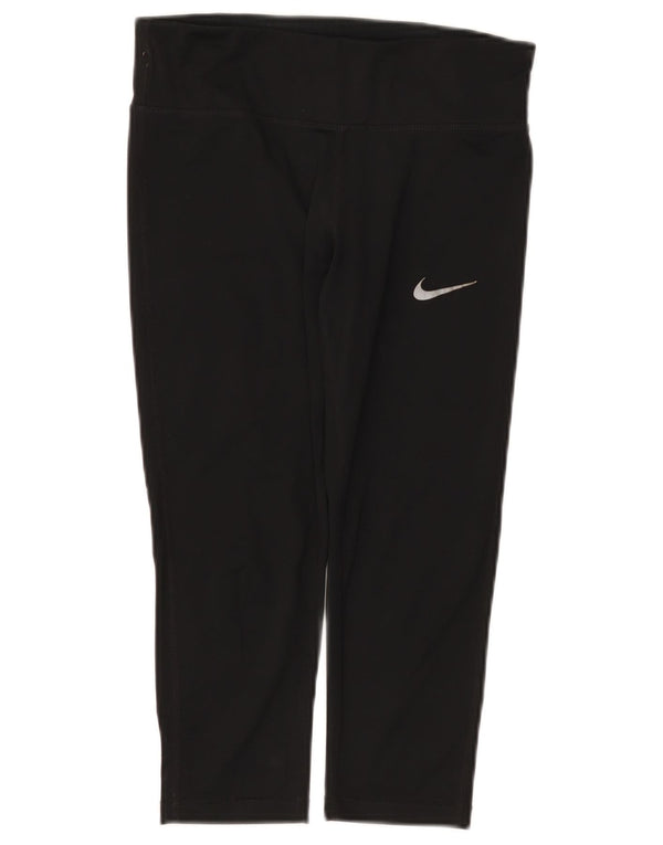 Leggings Nike Dri Fit Capri UK 8 Pequenas Pretas