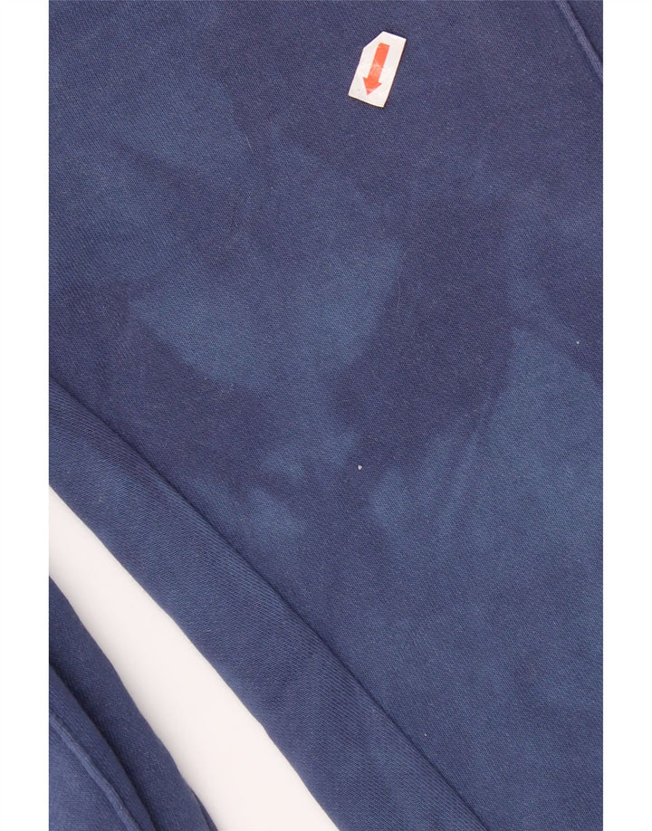 Calça de treino masculina Nike joggers pequeno algodão azul