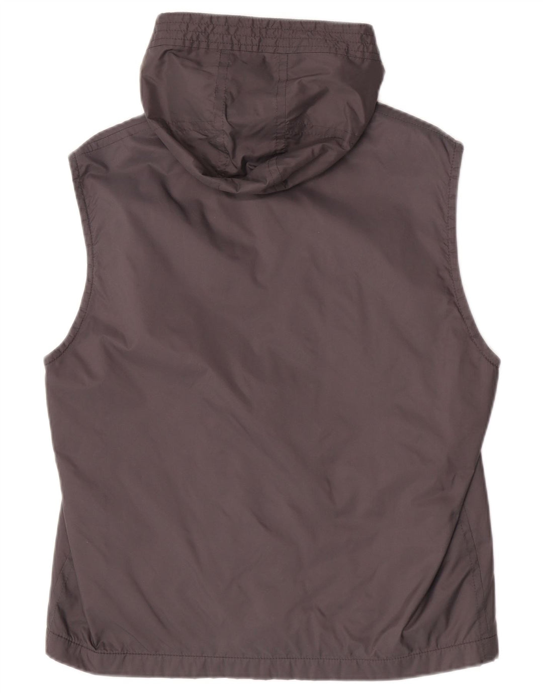 Colete masculino com capuz Hugo Boss EU 52 XL cinza poliamida
