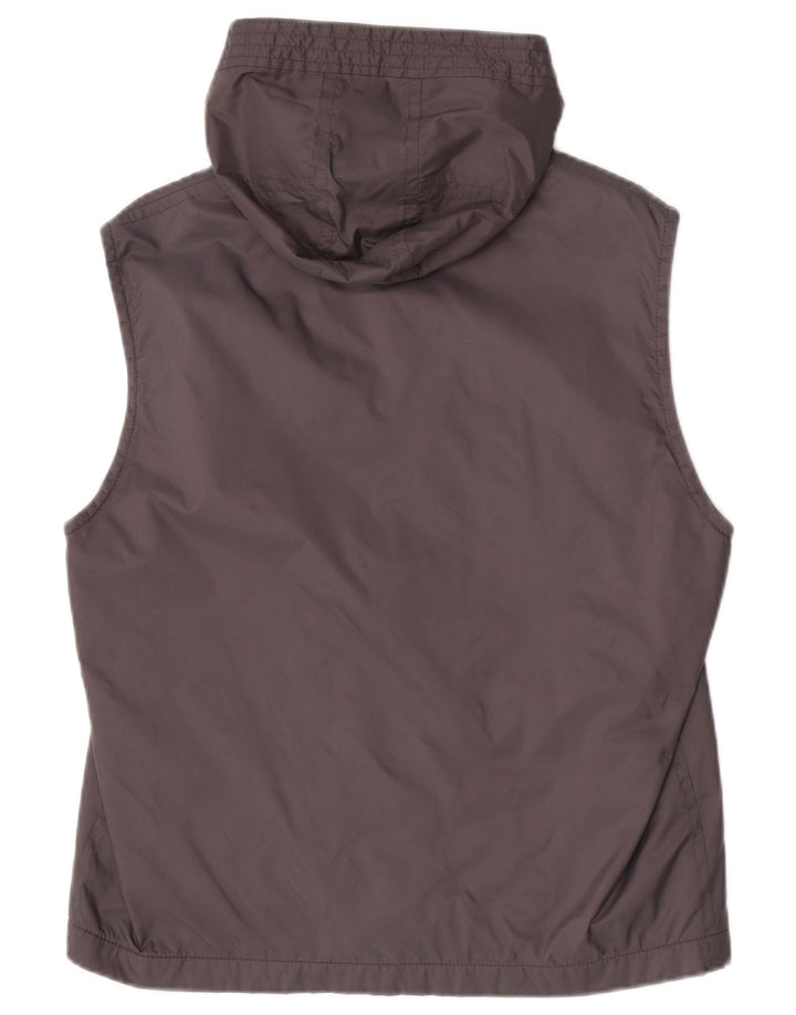 Colete masculino com capuz Hugo Boss EU 52 XL cinza poliamida