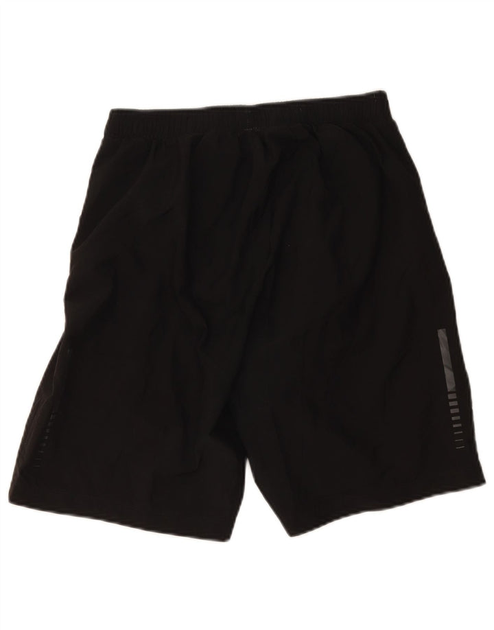 Shorts esportivos masculinos Asics médio preto poliéster