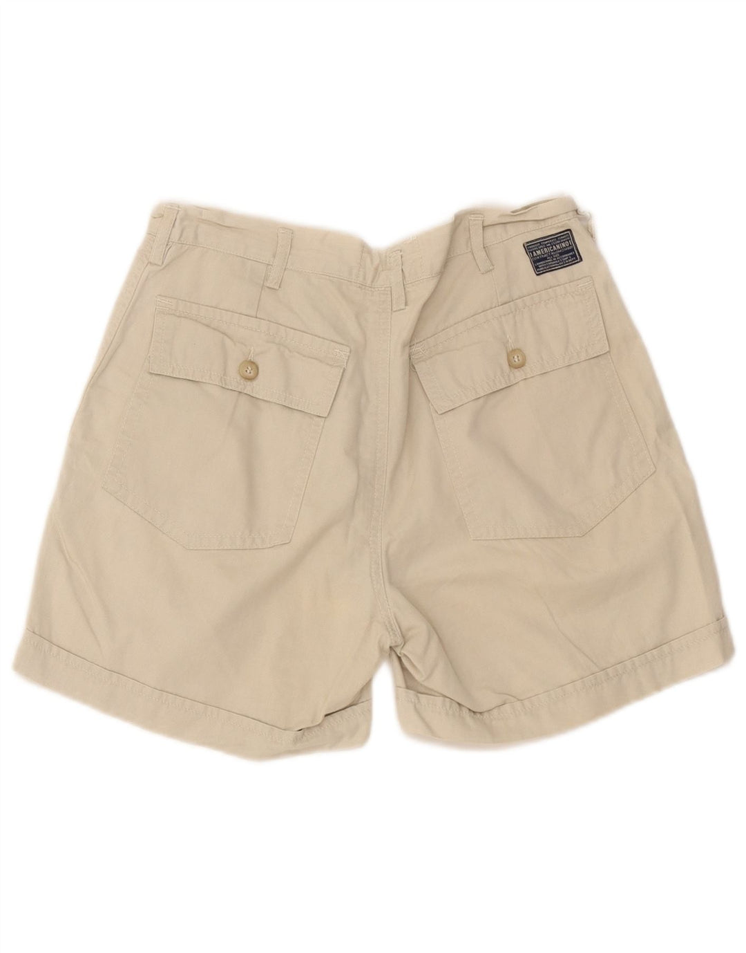 Americanino Womens Pegged Chino Shorts W30 Médio Bege