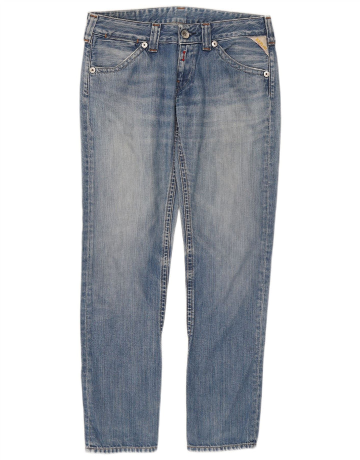 Replay Jeans Slim Feminino W29 L30 Azul Algodão