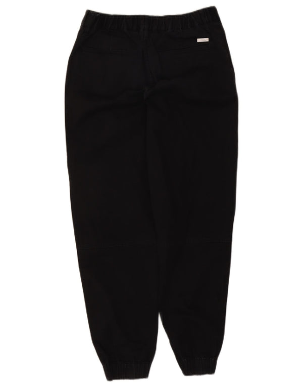 Calças Chino masculinas Armani Exchange W31 L26 Algodão preto