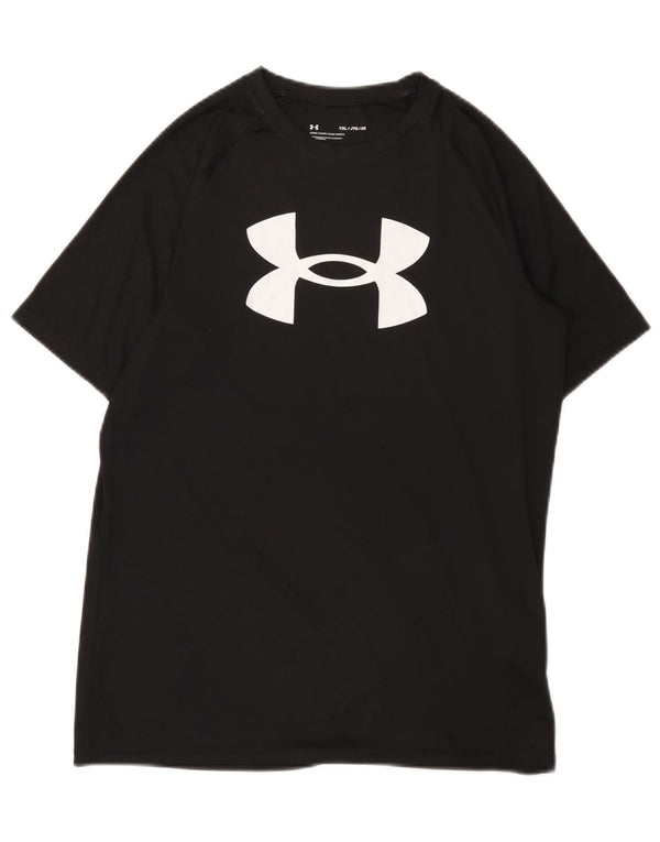 Camiseta Under Armour Boys Loose Fit Graphic Top 13-14 Anos XL Preto