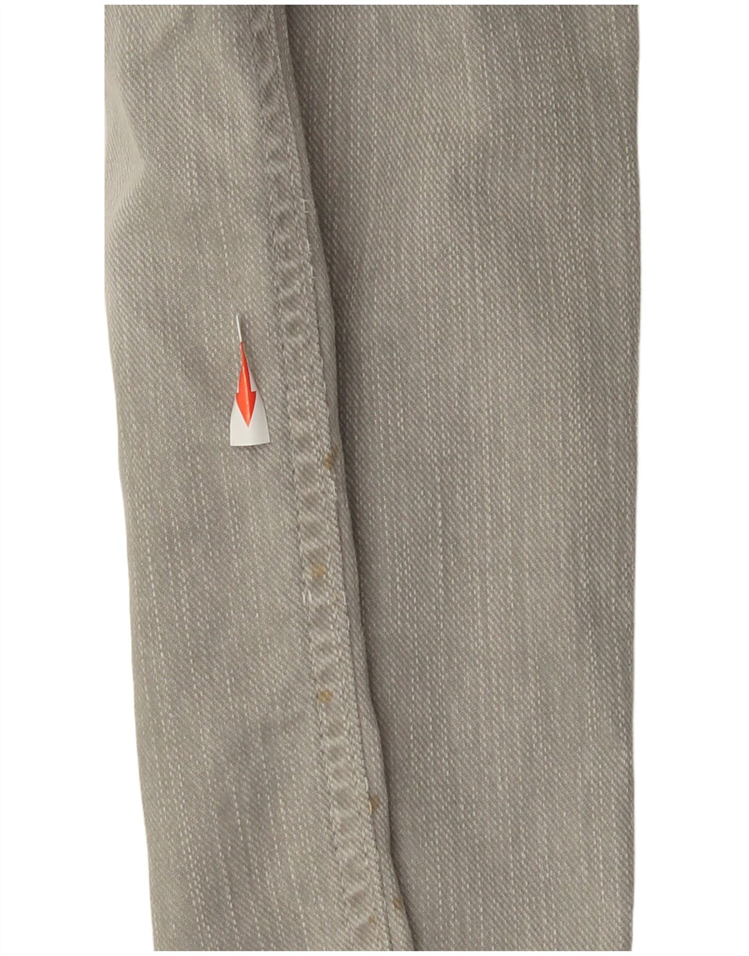 Dolce & Gabbana Calça jeans masculina justa e reta regular W34 L28 cinza