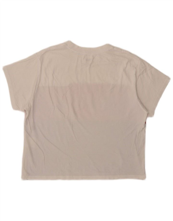 Camiseta feminina Levi's Crop Graphic UK 10 pequena multicolorida