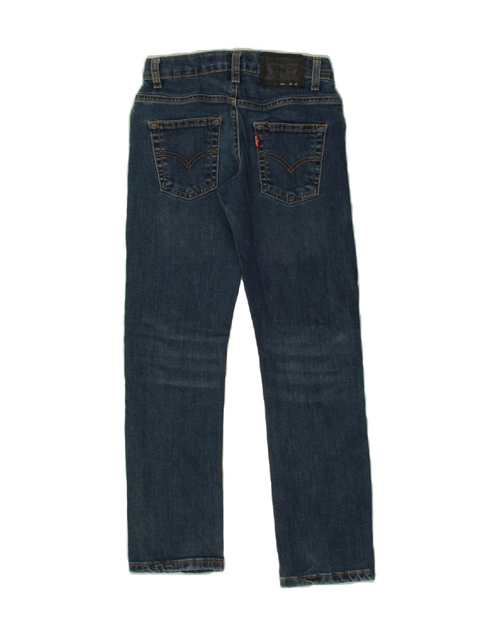 LEVI'S Boys 511 Slim Jeans 7-8 Years W24 L22 Blue Cotton Vintage Levi's and Second-Hand Levi's from Messina Hembry 