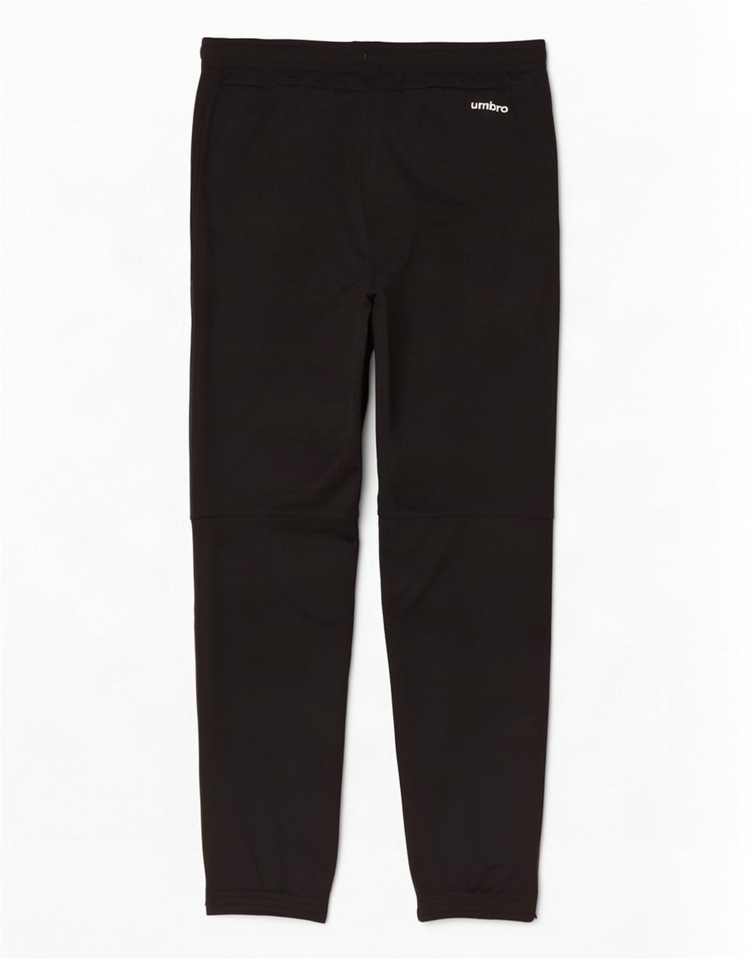Calça de treino masculina Umbro, joggers, grande, preto, colorblock, poliéster