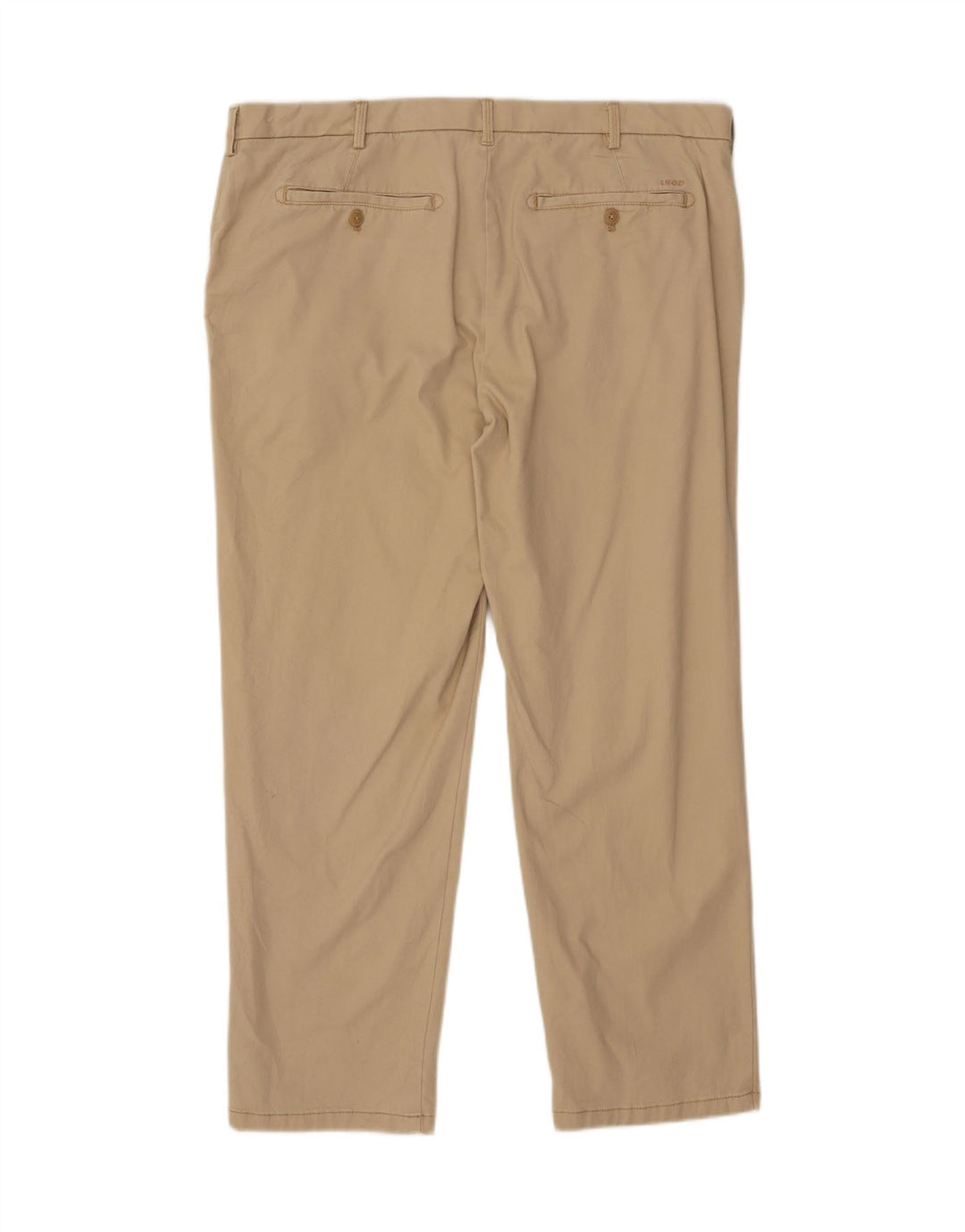 IZOD Mens Straight Chino Trousers W40 L30 Beige Cotton Vintage Izod and Second-Hand Izod from Messina Hembry 
