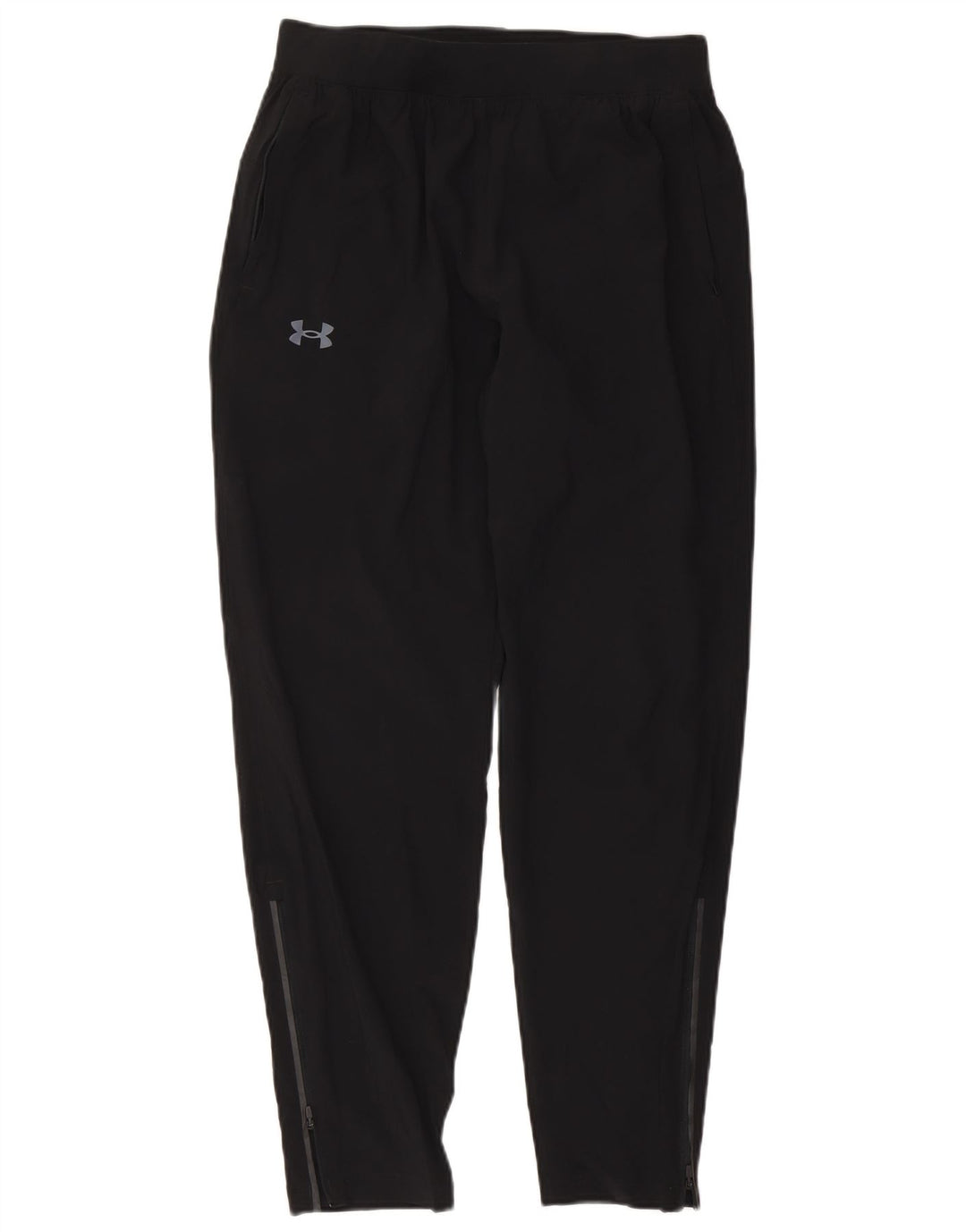 Calça de treino feminina Under Armour UK 14 grande poliéster preto