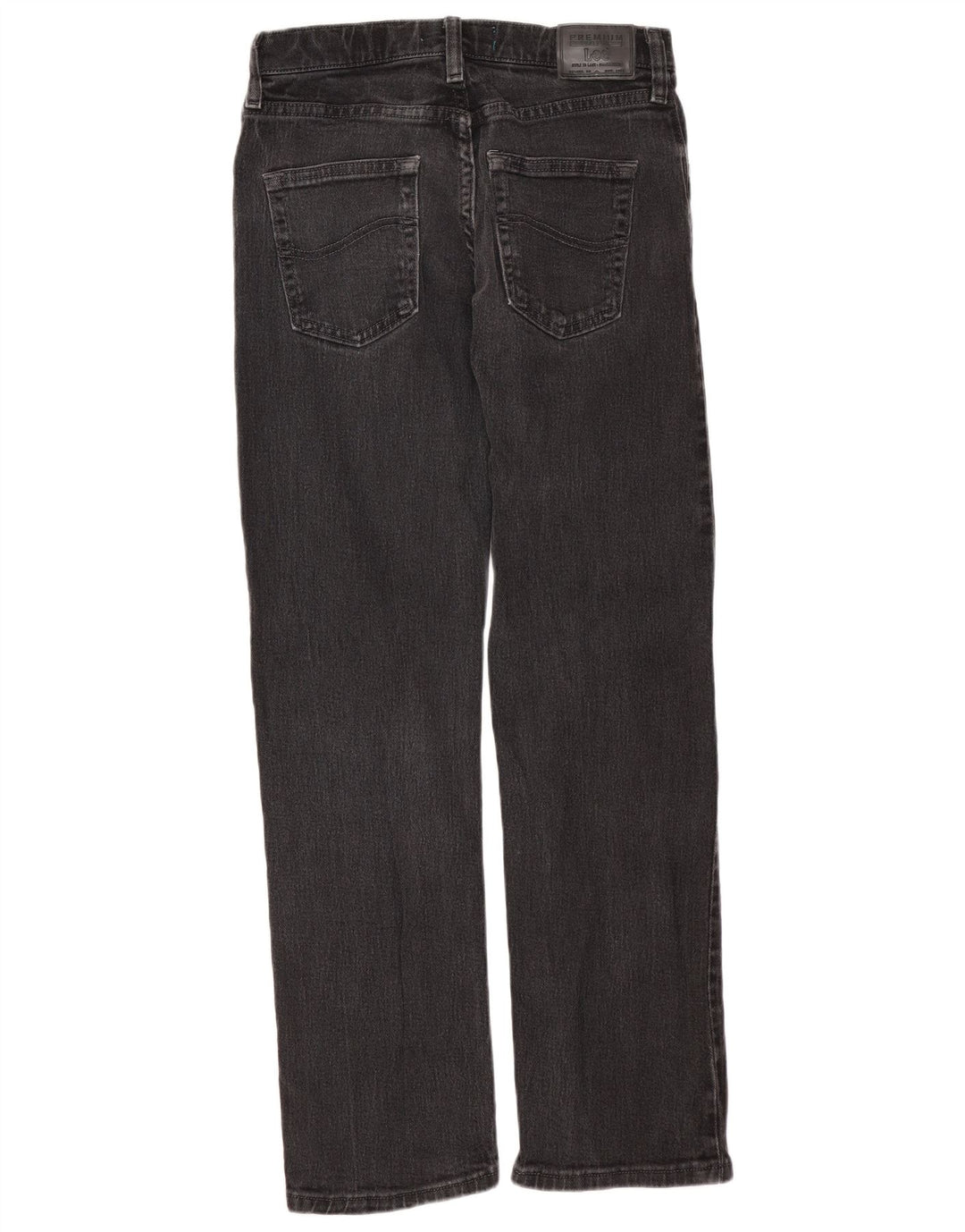 LEE Boys Jeans retos 13-14 anos W26 L28 algodão preto