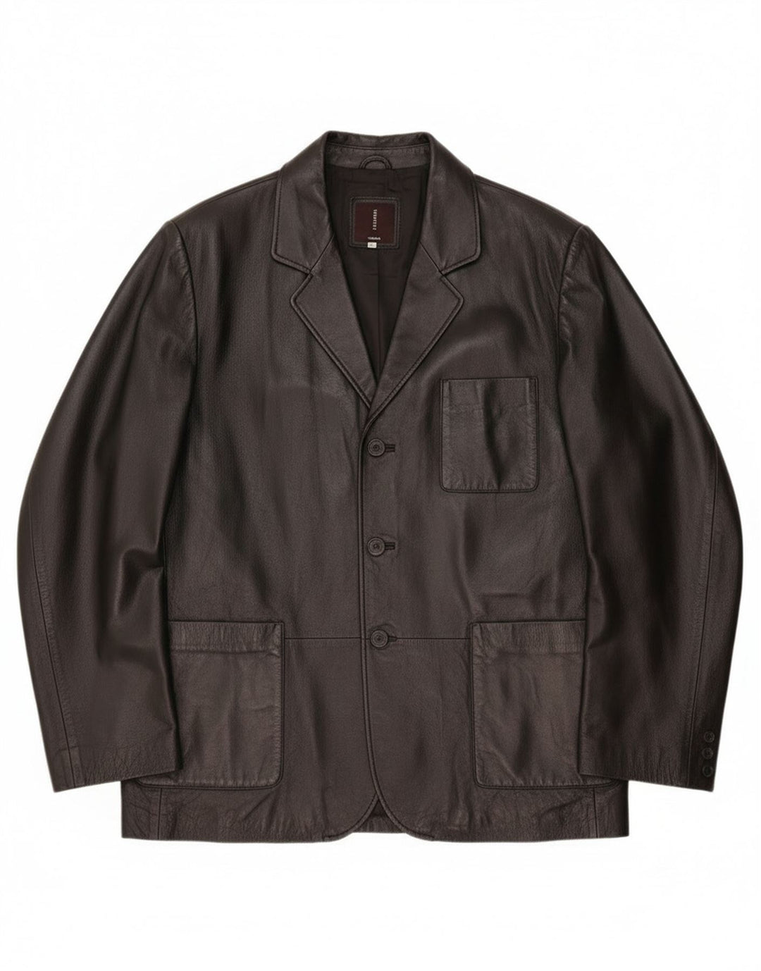 Jaqueta de couro masculina Conbipel IT 56 2XL couro preto