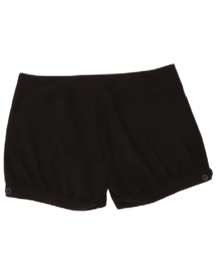 Shorts casuais femininos Nike grandes W32 poliéster preto