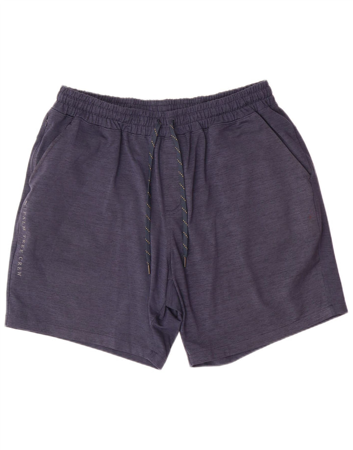 Shorts esportivos masculinos PUMA XL azul marinho