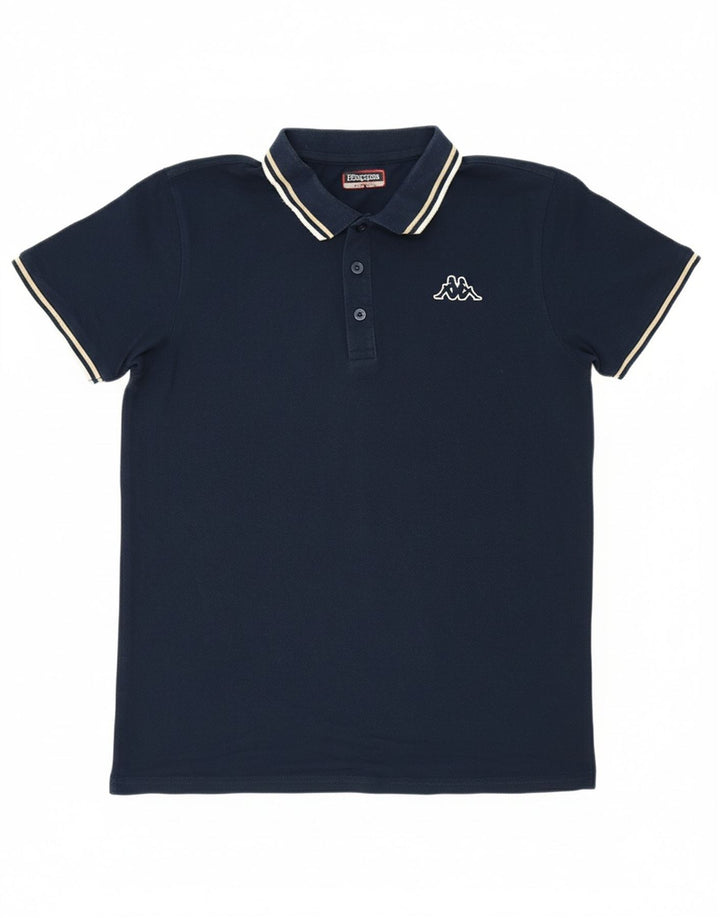 Camisa polo masculina KAPPA grande azul marinho