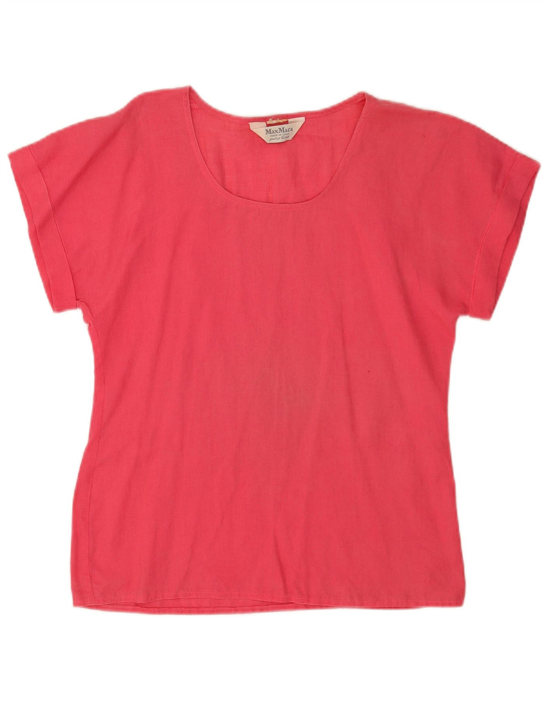 Blusa feminina Max Mara UK 12 rosa médio