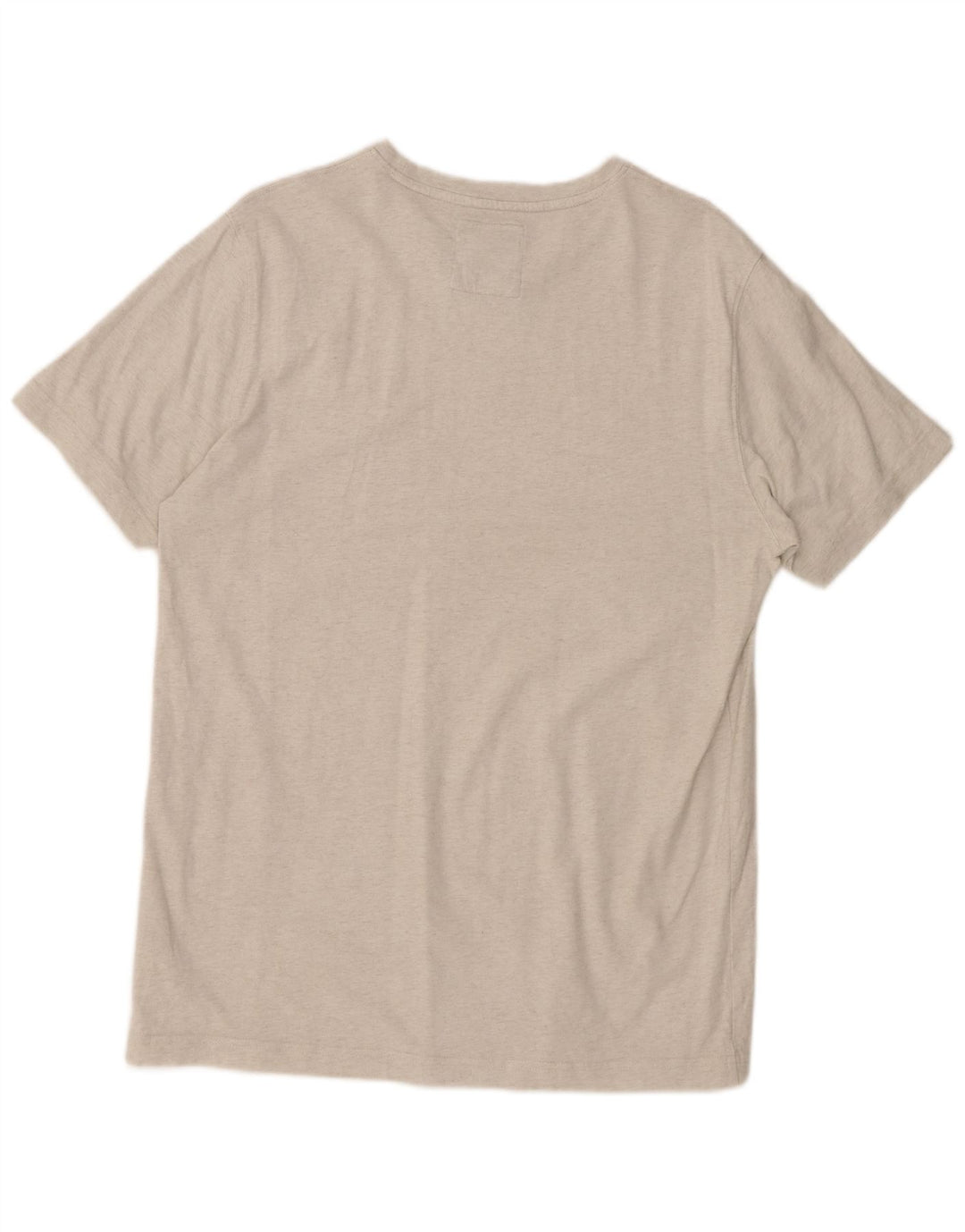 Camiseta masculina CREW CLOTHING grande branca manchada