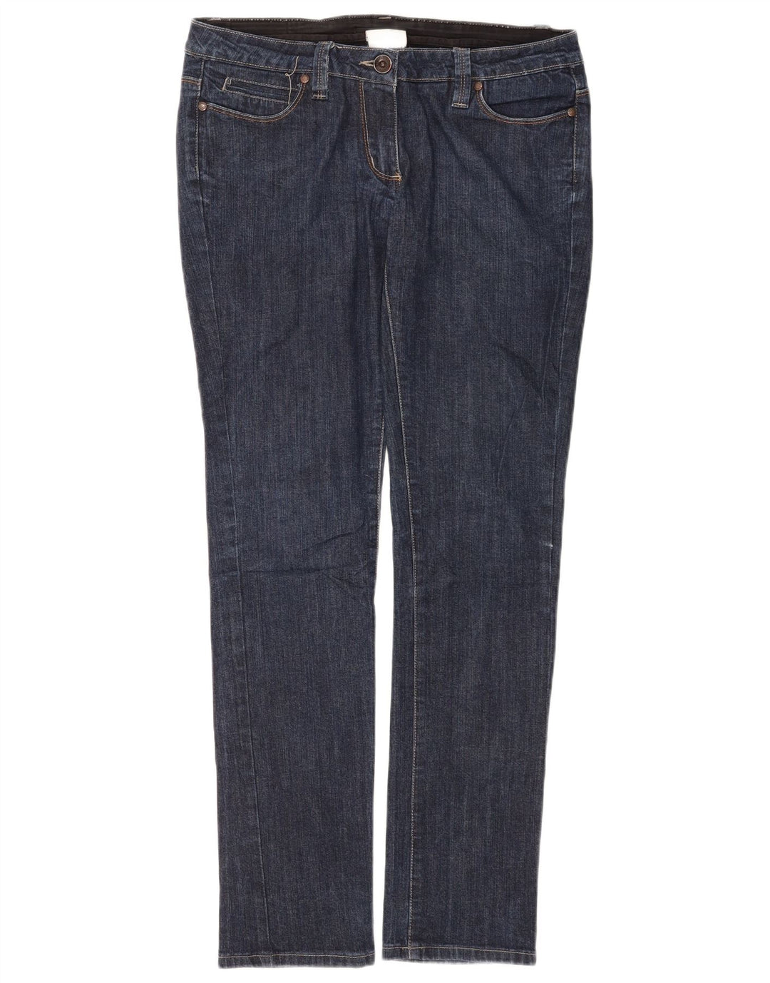 Carrera Jeans Slim Feminino IT 44 Médio W29 L32 Azul Marinho Algodão