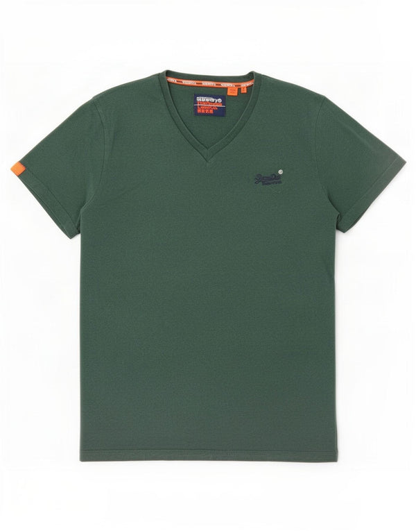 Camiseta masculina Superdry Top XL algodão verde