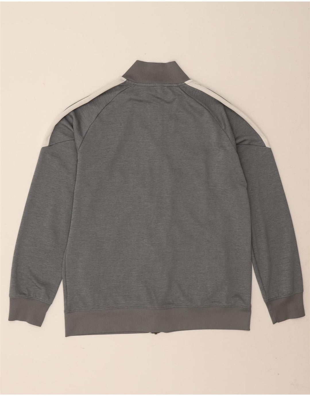 Jaqueta Nike Mens Dri Fit Tracksuit Top Grande Cinza Colourblock Poliéster