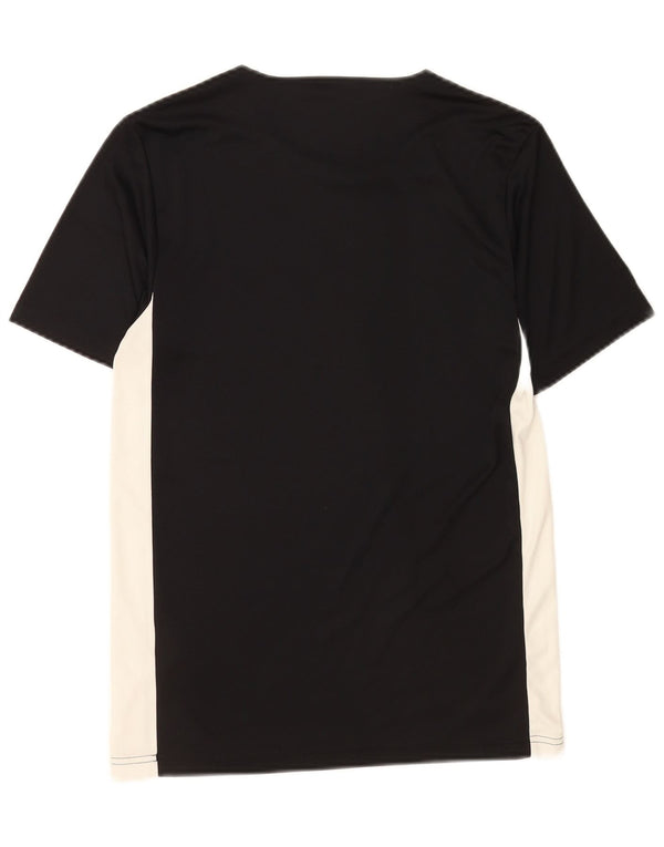 Adidas Mens Climalite Camiseta Top XS Preto Colourblock Poliéster